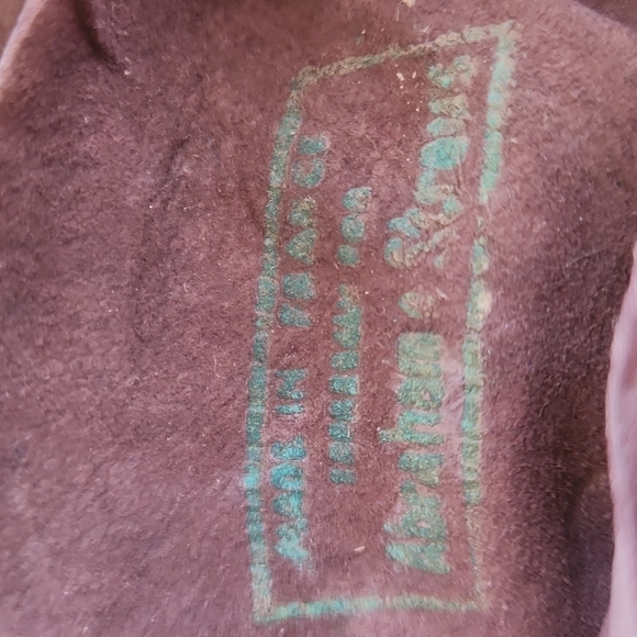 VINTAGE REAL KID LEATHER GLOVES. MADE FOR A & S - Picture 3 of 12